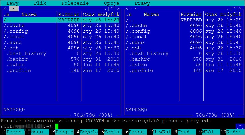 Debian polskie znaki poprawne